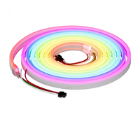 Bande lumineuse LED néon 24V étanche 15M 20M 30M RGBIC avec synchronisation musicale et contrôle par application