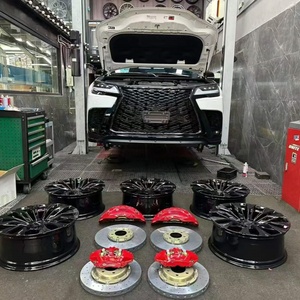 ชุดดิสก์เบรกคาร์บอนเซรามิก 10N 10 Pot Front ขนาดใหญ่ 420 มม. สำหรับ Lexus LS600h LS460 LS500h พร้อมจานดิสก์ขนาด 420*40 มม. - Product Image 4