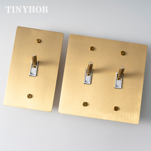 Tùy biến vàng trắng Brass tấm chúng tôi tiêu chuẩn Brass có khía chuyển đổi chuyển đổi 15A gfci USB ổ cắm 110V LED Dimmer chuyển đổi ánh sáng - Product Image 1