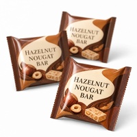 Film d'emballage pour barre de nougat - Film d'emballage laminé imprimé sur mesure pour barre de collation