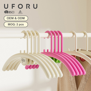 UFORU Perchero Ropa 个性化衣物晾衣架卧室塑料精品衣架晾衣女式衣架 - Product Image 1