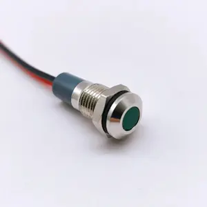 À prova d'água IP67 IP65 6mm 8mm 10mm 12mm 14mm 16mm 19mm 22mm 25mm Metal Led Indicator Lamp Light