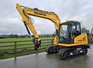 Mini-excavatrice multifonction SHANTUI SE75 en stock, de haute qualité - Product Image 6
