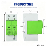 Parafoudres intelligents 2P 3P 20 kA 40 kA DC500V/1000V pour la protection contre les surtensions domestiques et les risques de foudre