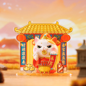 Wish & Whiskers Blind Box - Mini Gattini in Resina Portafortuna che Donano Fortuna a Moneta Tonda alla Volta - Product Image 3