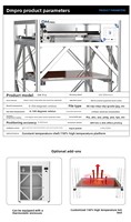 Vente flash - Imprimante 3D industrielle à nivellement automatique haute précision - Garantie d'un an - Prend en charge PLA/ABS/TPU/PETG - Vitesse d'impression de 300 à 500 mm/s