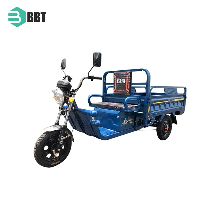 Tricycle électrique à batterie Amoto Nouveau modèle Tricycle électrique à trois roues Citycoco