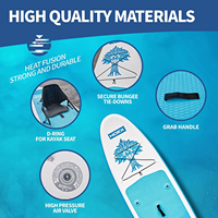 En stock planches de sup gonflables planches à pagaie planche à pagaie debout jeu d'eau surf accessoires standard Isup