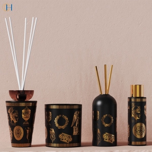 C & H OEM ODM gradiente di colore <span class=keywords><strong>divino</strong></span> Relax arredamento per la casa Set di candele curative olio essenziale Spray per camera e <span class=keywords><strong>diffusore</strong></span> di Reed - Product Image 4