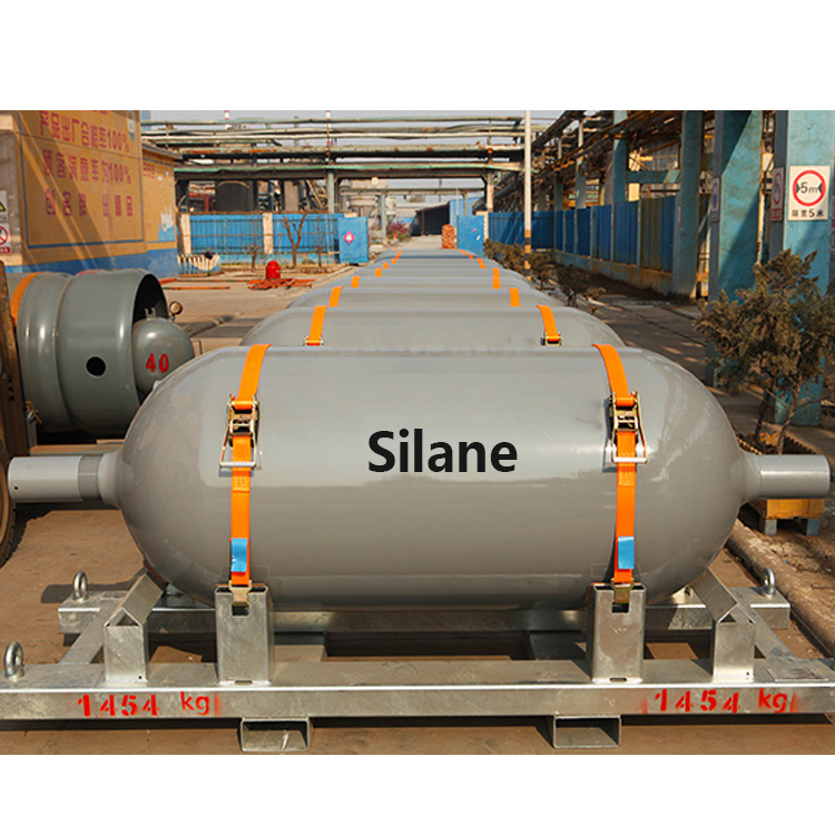 バイタル4　クルクルサマ High Purity 99.9999% Sih4 Gas Filling in 47L with CGA632 Valve