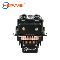 HENVEI XM X2PRO Projecteur LED carré de plus petit volume 12V avec une luminosité plus élevée pour la mise à niveau des lumières de voiture