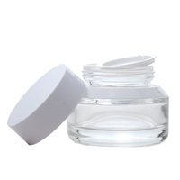 Vente en gros 30ml 100ml 120ml Emballage de soins de la peau écologique Pompe de lotion pour le visage Bouteilles en plastique Bouteilles et bocaux cosmétiques ronds