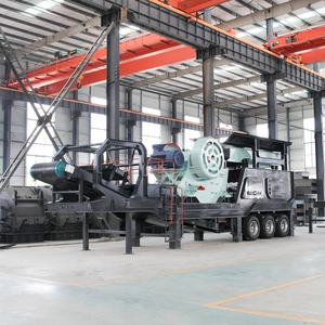 Planta de Trituración Móvil Tipo Neumático de 200tph, Trituradora de Impacto de Mandíbulas Primaria y Secundaria para Minería, Cantera, Agregados, Industria de la Construcción - Product Image 3