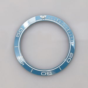 Bisel de Cerámica y Aluminio para Reloj Automático de 40 mm, Compatible con Insertos de 38 mm, Piezas de Relojería, Estilo SUB <span class=keywords><strong>GMT</strong></span>, Gran Venta - Product Image 3