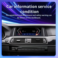Système Linux LELV 10,25 pouces pour BMW Série 5 F10, CarPlay sans fil, Android Auto, 1920*720, Plug and Play, autoradio, navigation