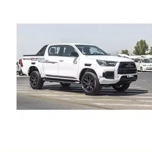 Excellent Used 2022-2024 Toyota Hilux D-Cab GR-Sport 2.8D White PICKUPS cars lhd rhd cars transport READY FOR PICKUP