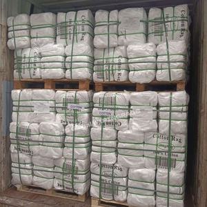 Chiffons en coton absorbants pour l'eau et l'huile, chiffons de nettoyage industriels, chiffons blancs en tissu de T-shirt pour le nettoyage - Product Image 1