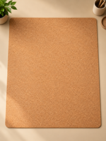 Tapis de bureau en liège avec logo personnalisé, impression OEM, tapis de table naturel antidérapant et imperméable pour cadeau d'entreprise