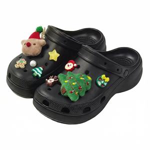 Chaussures Mary Jane plates souples et antidérapantes pour femme, idéales pour l'été, recyclables, imperméables, avec plateforme dimensionnelle, collection Noël - Product Image 5