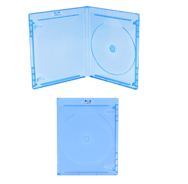 Blue/Clear/Assorted Color Blu-ray Case for BD and Game Discs-in Stock
