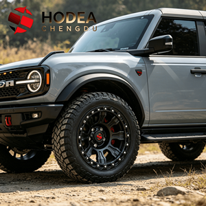 <span class=keywords><strong>ล้อ</strong></span>แม็ก HODEA 4x4 <span class=keywords><strong>ออฟ</strong></span><span class=keywords><strong>โร</strong></span><span class=keywords><strong>ด</strong></span> ขอบ 17*9 18*9 นิ้ว สี<span class=keywords><strong>ด</strong></span>ำด้าน <span class=keywords><strong>ด</strong></span>ีไซน์ Beadlock สำหรับ Tundra/HiluxF-150/Bronco/Prado/Navara/Sierra - Product Image 4