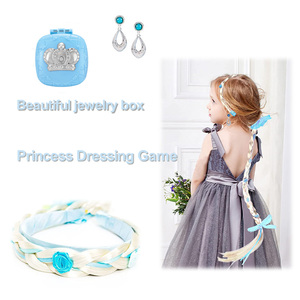 Kit de baguette magique de princesse pour enfants, jeu de rôle, <span class=keywords><strong>maquillage</strong></span>, accessoires de déguisement de fête pour les tout-petits - Product Image 3