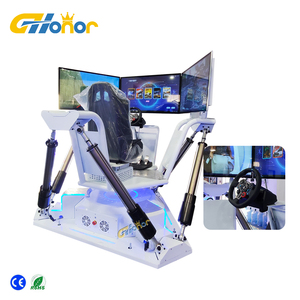 Tùy chỉnh VR đua mô phỏng nhà cung cấp 3 màn hình chuyển động lái xe mô phỏng VR xe mô phỏng Arcade chơi game mới VR Máy trò chơi - Product Image 2