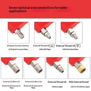 Pistola de <span class=keywords><strong>Agua</strong></span> <span class=keywords><strong>a</strong></span> Alta Presión <span class=keywords><strong>para</strong></span> Lavado de Autos, Boquilla Especial, Cepillo de Boquilla Potente, 0.8kg, 55/58/380, Black Cat, Personalizada <span class=keywords><strong>para</strong></span> Autos - Product Image 4
