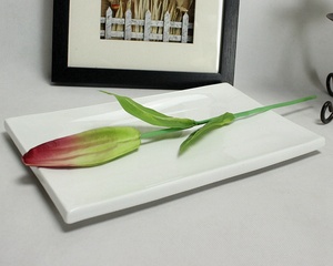 Bouquet di Fiori Artificiali in PU con 6 Boccioli di Giglio, Decorazione per San Valentino, Laurea, Natale, Casa, Stile Moderno, Lunga Durata - Product Image 6