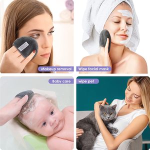 Tampons en microfibre ronds écologiques, réutilisables, doux, <span class=keywords><strong>pour</strong></span> le démaquillage, le nettoyage du visage, les cosmétiques, les tampons <span class=keywords><strong>pour</strong></span> le visage - Product Image 6