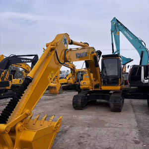 Komatsu เครื่องขุดดินน้ำมันสำหรับรถยนต์มือสอง PC160-7 20Ton 16Ton pc160รถขุด Komatsu ของญี่ปุ่น - Product Image 1