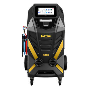 Machine de climatisation automobile OEM X868 - Équipement automatique de récupération et de remplissage de réfrigérant R134a - Nettoyage des conduites - Imprimante incluse - Product Image 5