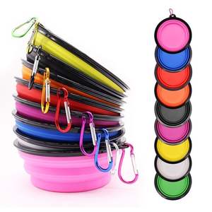 Accesorios para mascotas, cuenco de silicona para perros, comedero para perros, cuencos de viaje para perros, suministros para gatos, contenedor de comida y agua plegable - Product Image 3