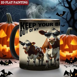 Mug en céramique noir givré 11 oz, blanc, pour sublimation, activable par la chaleur, pour impression personnalisée - Product Image 6