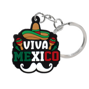 Bán buôn khuyến mại Quà Tặng tùy chỉnh Keyring vòng móc chìa khóa 3D/2D cao su mềm <span class=keywords><strong>PVC</strong></span> Keychain tùy chỉnh - Product Image 5