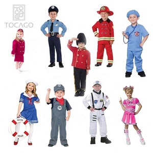 Disfraz de Cosplay para niños, uniforme de policía, doctor, bombero, fiesta de rol, Carnaval, carrera, astronauta - Product Image 4