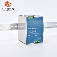 NDR-480W-24V ultra-mince Din Rail boîtier AC DC Module d'alimentation à découpage pour équipement électrique