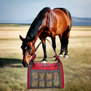 Sac fourre-tout personnalisable de grande capacité huit treillis sac de foin de <span class=keywords><strong>cheval</strong></span> étanche <span class=keywords><strong>sangle</strong></span> amovible couture fantaisie chèvre <span class=keywords><strong>mouton</strong></span> alimentation - Product Image 2