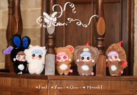 En gros : Pendentif poupée en peluche mignonne de dessin animé, breloque de sac, décoration suspendue, boîte mystère surprise, porte-clés poupée en peluche mignonne, boîte aveugle