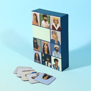 纸板游戏卡牌配件支架、收纳盒、游戏托盘分隔板、环保型，适用于宾果游戏和TCG游戏 - Product Image 2