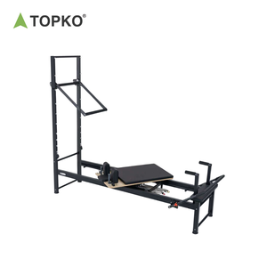 TOPKO Professional Pilates Reformer <strong>Bed</strong> with Tower Core Training Pilates Reformer - Product Image 3