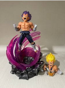 HESPER 2026 Offre Spéciale 32cm Dragon DBZ <span class=keywords><strong>Super</strong></span> <span class=keywords><strong>Saiyan</strong></span> Vegeta avec Lumière, Statue de Dessin Animé Anime, Figurine d'Action en PVC, Collection de Poupées - Product Image 4