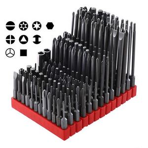 12Pcs Độ Chính Xác 1/4 "Hex Shank Từ Điện Tuốc Nơ Vít Bit Thiết Lập An Ninh Dụng Cụ Cầm Tay S2 Thép Torx Sao Hex Spline Vít Đầu - Product Image 1
