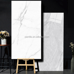 Piastrelle in Gres Porcellanato Lucido 60x120 Bianco Carrara, Fornitore Foshan, Piastrelle in Ceramica 600x1200 per Pavimenti, Vendita all'Ingrosso - Product Image 3