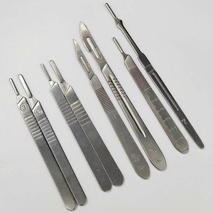 Mango de Bisturí de Acero Inoxidable Reutilizable y Esterilizado Profesional para Cirugía # 3 # 4 # Porta Cuchillas de 7 Plazas para Dentistas - Product Image 6