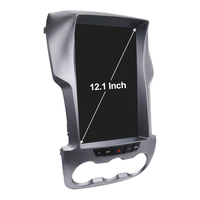 Reproductor de Navegación GPS para Automóvil con Pantalla Táctil Android 4+64G, TV RGB, 1 Año de Garantía, para Ford Ranger 2011-2015 F250, 12 Pulgadas