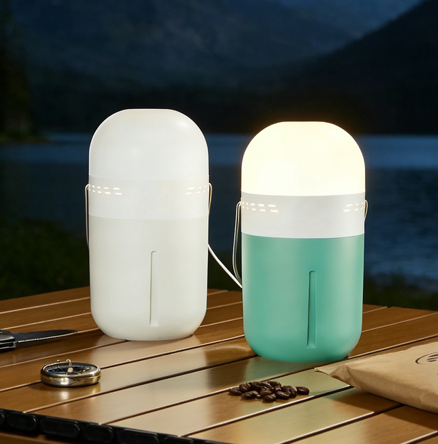 Portable Salt Water Powered LED Camping Lantern 100 Lumen No Battery Emergency Light for Outdoor Hiking Typhoon Earthquake