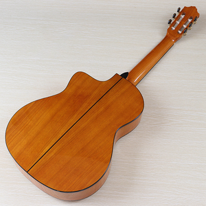 Pastilla de <span class=keywords><strong>guitarra</strong></span> clásica Geake Flamenco de tamaño 4/4, ABS, cuello de caoba, cuerpo de palisandro, cuerda de nailon de abeto, brillo de 39 pulgadas - Product Image 3
