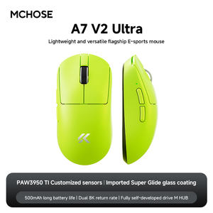 MCHOSE A7V2 Ultra High-end Lightweight <b>Wireless</b> <b>Mouse</b>, Three-mode Connection <b>for</b> Gaming, E-sports and Office, 3950 <b>Mouse</b> Mchose - Product Image 3