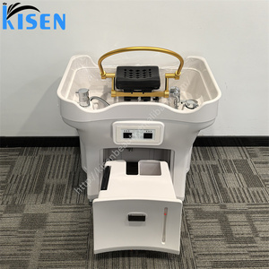 Kisen 2025 Cama de Spa Portátil Premium de Alta Gama Sin Plomería, Equipo de Salón Coreano, Silla de Lavado Móvil con Lavabo - Product Image 3